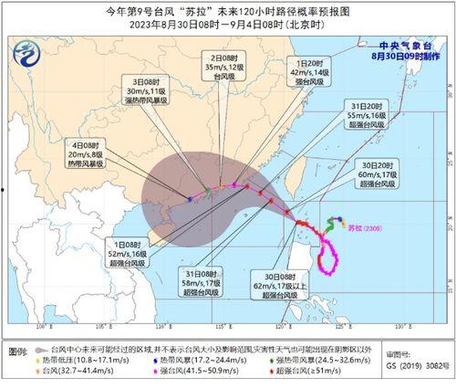 台风苏拉最新爆料新闻,强度升级，路径调整，多地预警